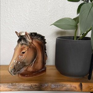Ceramic Horse Head Figurine (Enesco Japan)